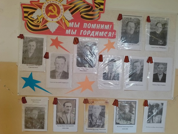 "Стена памяти" и "Лица Героев.